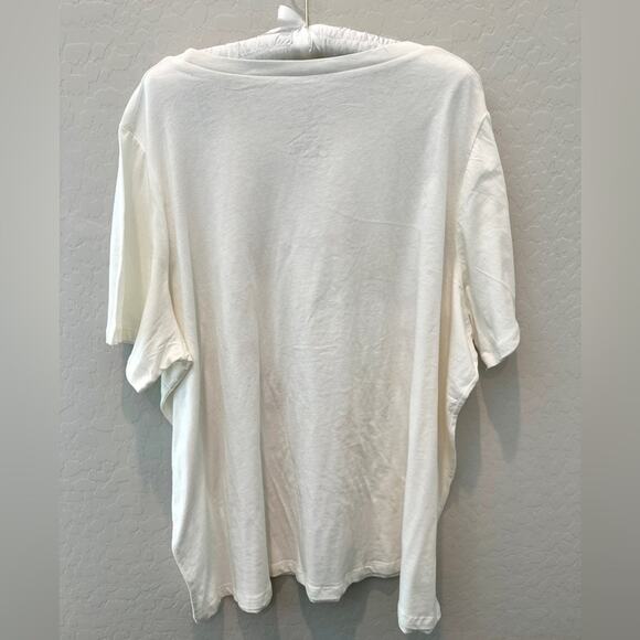 GRAYSON SOCIAL | Plus Size Choose Kindness Graphic Tee White 100% Cotton | 4X - Picture 4 of 6